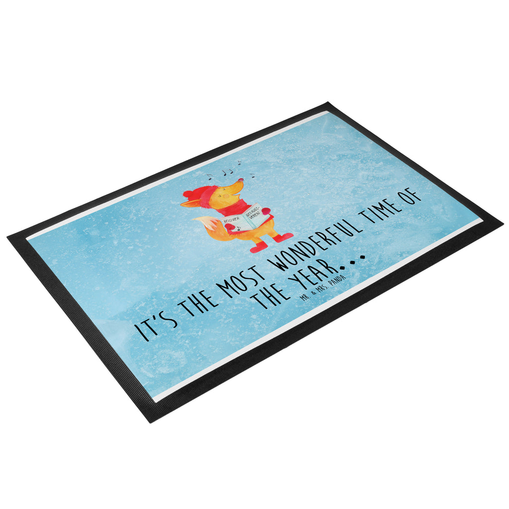 Fußmatte Fuchs Sänger Fuchs, Füchse, Weihnachten, Heiligabend, Winter, Sänger, Geschenk Sänger, Singen, Weihnachtslieder Türvorleger, Schmutzmatte, Fußabtreter, Matte, Schmutzfänger, Fußabstreifer, Schmutzfangmatte, Türmatte, Motivfußmatte,  Haustürmatte, Vorleger  Winter, Weihnachten, Weihnachtsdeko, Nikolaus, Advent, Heiligabend, Wintermotiv