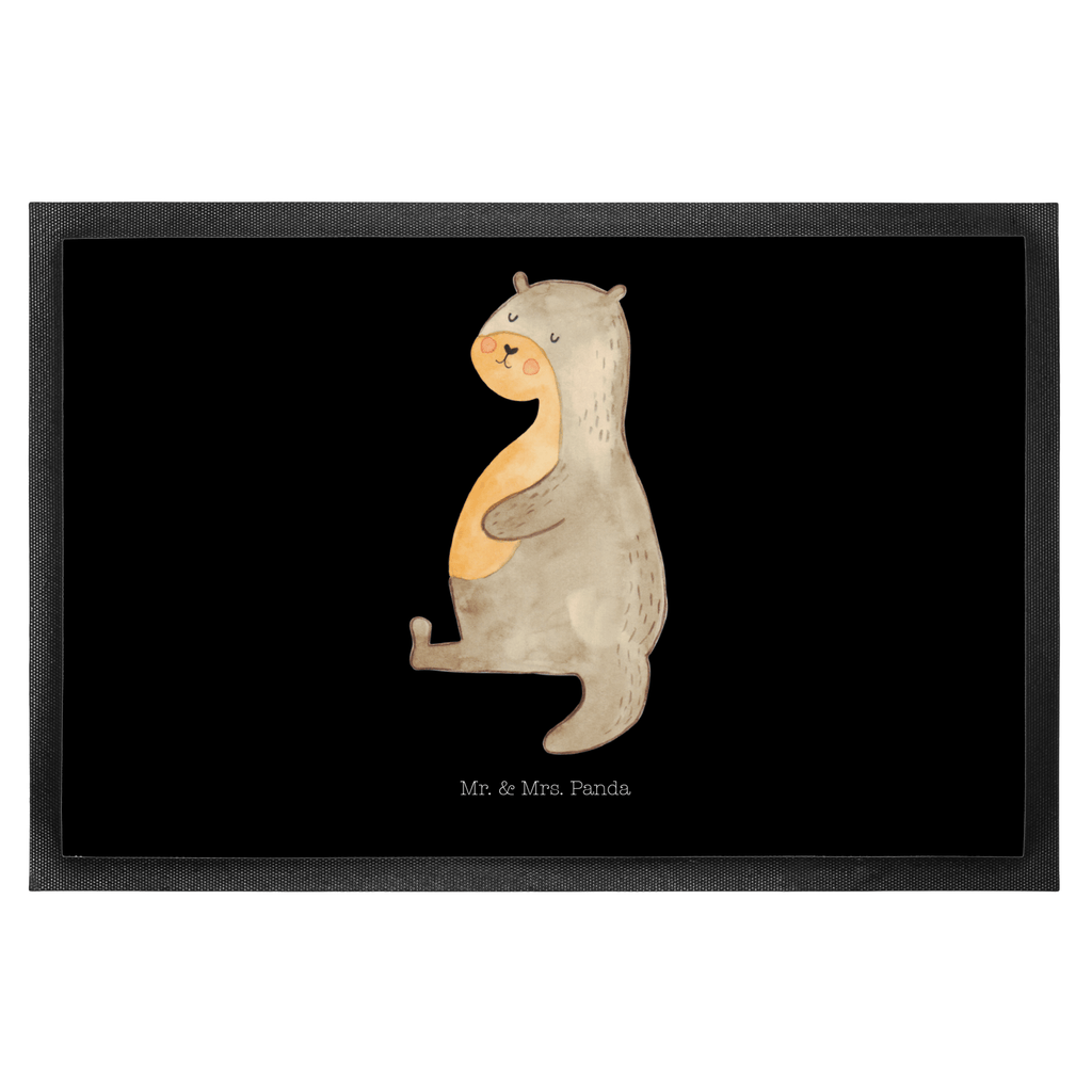Fußmatte Otter Bauch Otter Seeotter See Otter Türvorleger, Schmutzmatte, Fußabtreter, Matte, Schmutzfänger, Fußabstreifer, Schmutzfangmatte, Türmatte, Motivfußmatte,  Haustürmatte, Vorleger  Otter,  Fischotter,  Seeotter