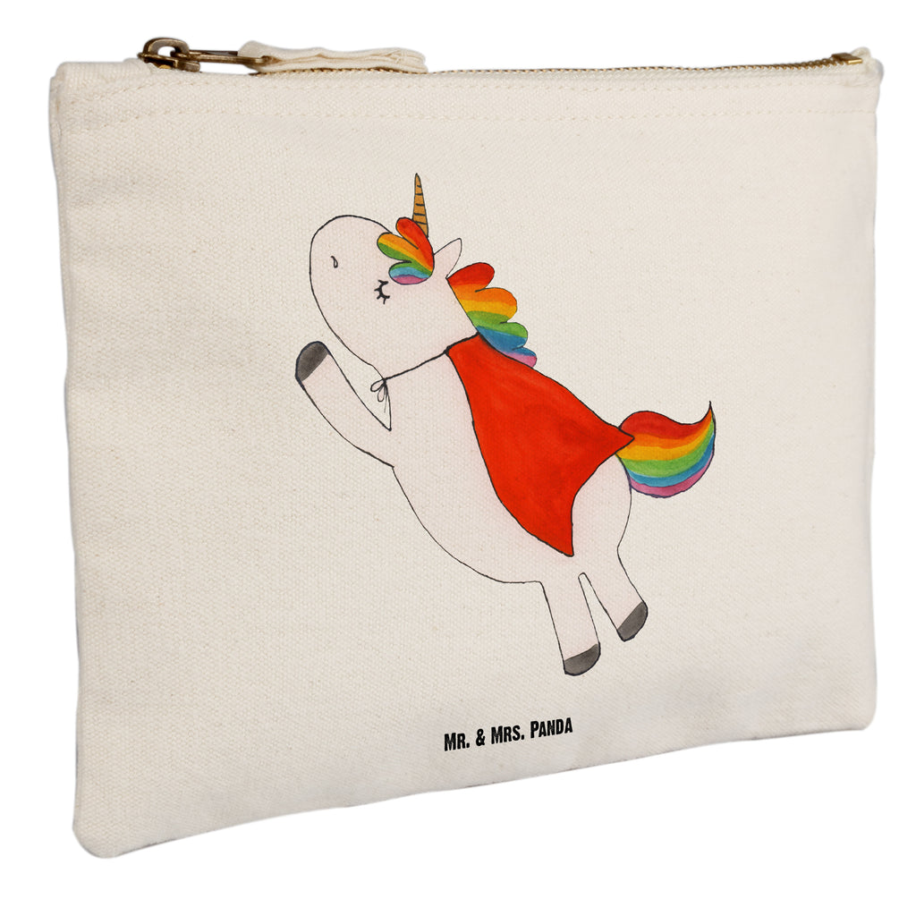Schminktasche Einhorn Super Schminktasche, Kosmetiktasche, Kosmetikbeutel, Stiftemäppchen, Etui, Federmappe, Makeup, XXL, Schminketui, Kosmetiketui, Schlamperetui, Einhorn, Einhörner, Einhorn Deko, Pegasus, Unicorn, Traummann, Superheld, Held, Freundin, Geschenk, Girl, Mädchen