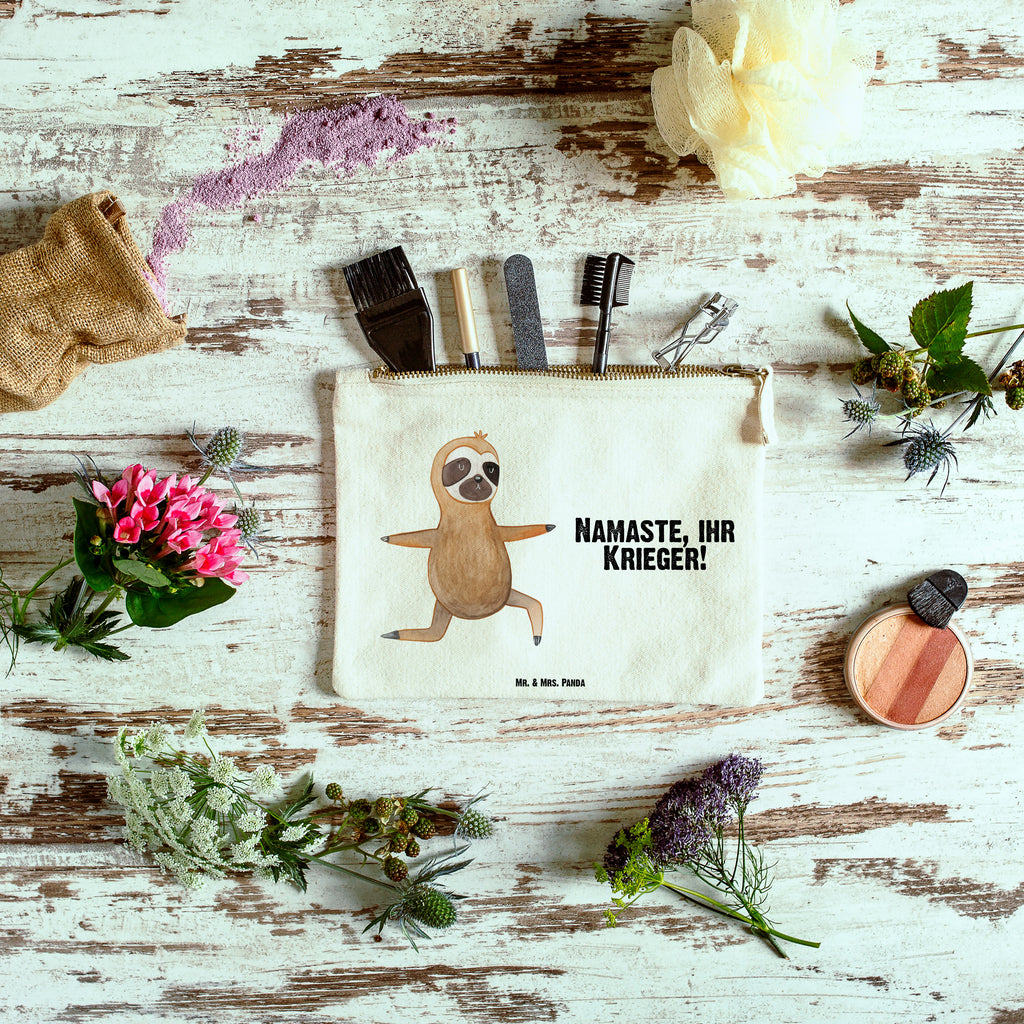 Schminktasche Faultier  Yoga Schminktasche, Kosmetiktasche, Kosmetikbeutel, Stiftemäppchen, Etui, Federmappe, Makeup, XXL, Schminketui, Kosmetiketui, Schlamperetui, Faultier, Faultier Geschenk, Faultier Deko, Faultiere, faul, Lieblingstier, Yoga, Namaste, Krieger, Yogaübungen, Meditation, Atmung, Gelassenheit, Entspannung