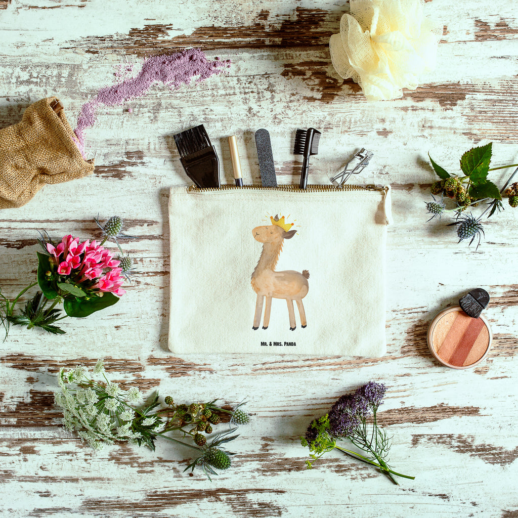 Schminktasche Lama König Schminktasche, Kosmetiktasche, Kosmetikbeutel, Stiftemäppchen, Etui, Federmappe, Makeup, XXL, Schminketui, Kosmetiketui, Schlamperetui, Lama, Alpaka, Lamas, König, Königin, Freundin, Mama, Papa, Büro Kollege, Kollegin, Chef, Vorgesetzter, Abi, Abitur