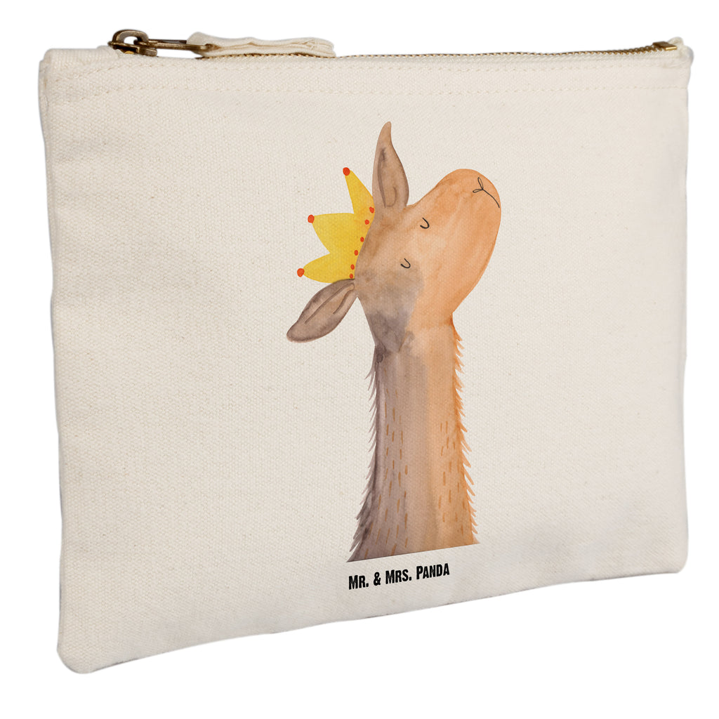 Schminktasche Lamakopf König Schminktasche, Kosmetiktasche, Kosmetikbeutel, Stiftemäppchen, Etui, Federmappe, Makeup, XXL, Schminketui, Kosmetiketui, Schlamperetui, Lama, Alpaka, Lamas, König, Königin, Freundin, Mama, Papa, Büro Kollege, Kollegin, Chef, Vorgesetzter, Abi, Abitur