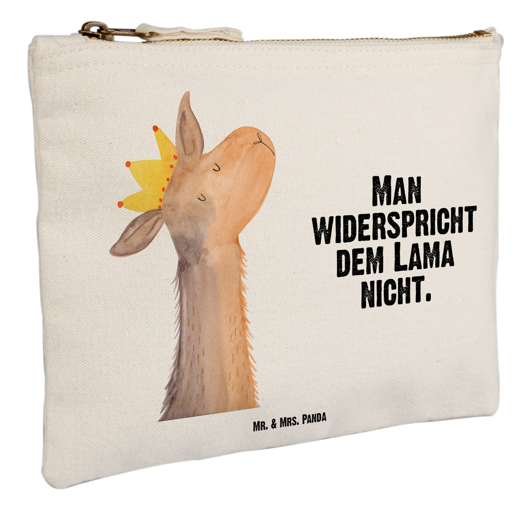 Schminktasche Lamakopf König Schminktasche, Kosmetiktasche, Kosmetikbeutel, Stiftemäppchen, Etui, Federmappe, Makeup, XXL, Schminketui, Kosmetiketui, Schlamperetui, Lama, Alpaka, Lamas, König, Königin, Freundin, Mama, Papa, Büro Kollege, Kollegin, Chef, Vorgesetzter, Abi, Abitur