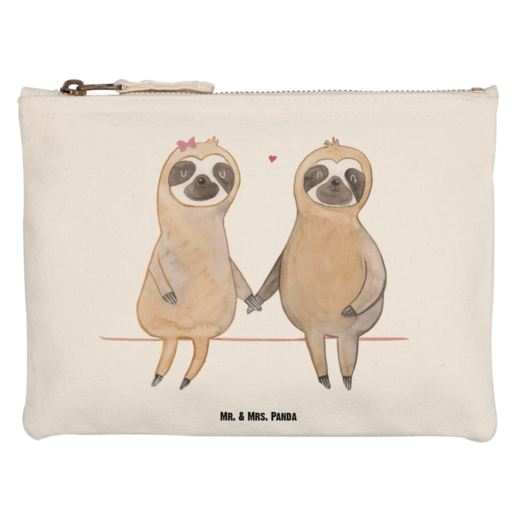 Schminktasche Faultier Pärchen Schminktasche, Kosmetiktasche, Kosmetikbeutel, Stiftemäppchen, Etui, Federmappe, Makeup, XXL, Schminketui, Kosmetiketui, Schlamperetui, Faultier, Faultier Geschenk, Faultier Deko, Faultiere, faul, Lieblingstier, Liebe, Liebespaar, Faultierliebe, Faultierpärchen, verliebt, verlobt, gemeinsam, relaxen, Pärchen, Beziehung, Langsamkeit