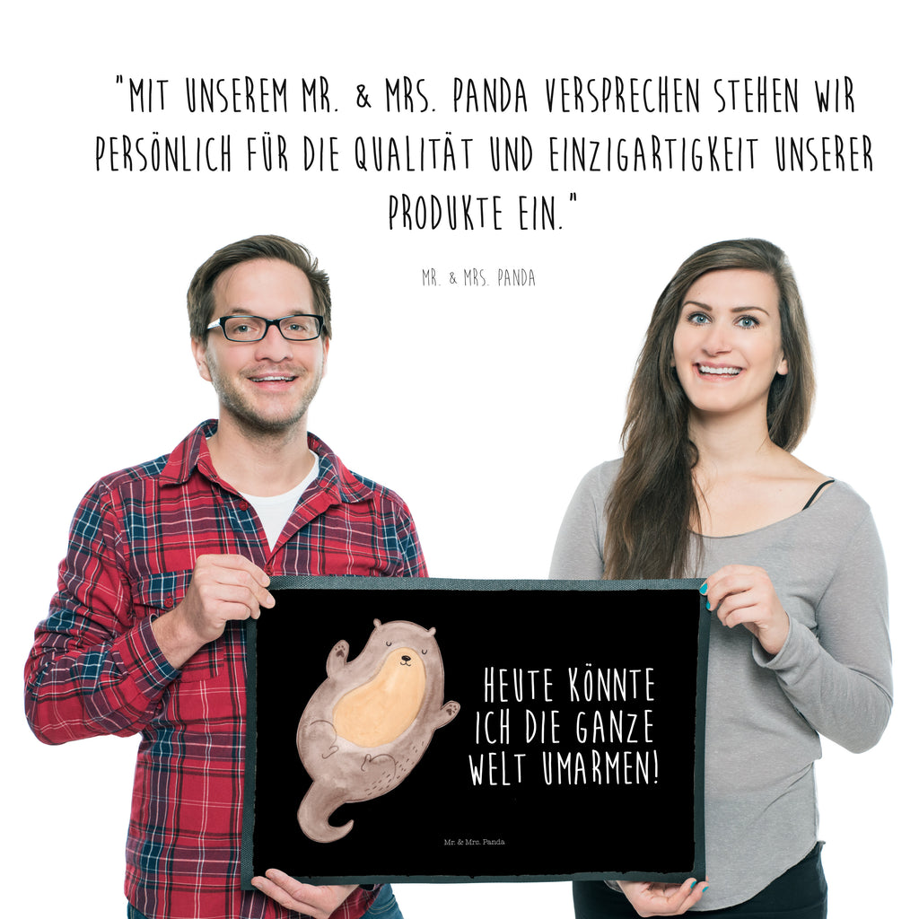 Fußmatte Otter Umarmen Otter Seeotter See Otter Türvorleger, Schmutzmatte, Fußabtreter, Matte, Schmutzfänger, Fußabstreifer, Schmutzfangmatte, Türmatte, Motivfußmatte,  Haustürmatte, Vorleger  Otter,  Fischotter,  Seeotter
