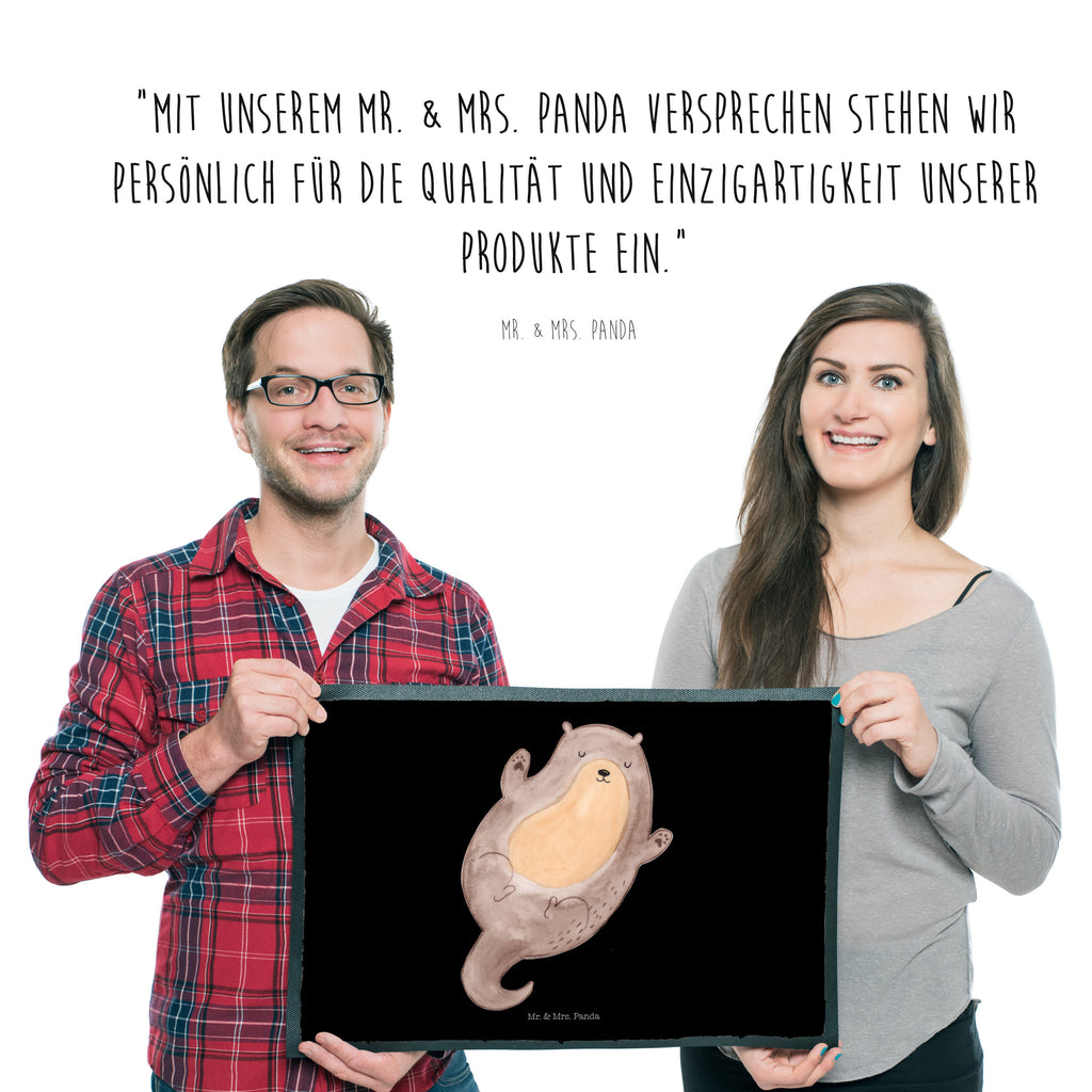 Fußmatte Otter Umarmen Otter Seeotter See Otter Türvorleger, Schmutzmatte, Fußabtreter, Matte, Schmutzfänger, Fußabstreifer, Schmutzfangmatte, Türmatte, Motivfußmatte,  Haustürmatte, Vorleger  Otter,  Fischotter,  Seeotter