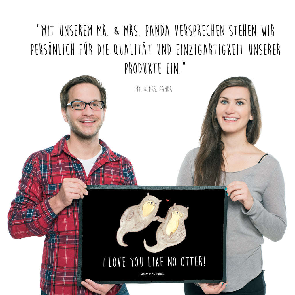 Fußmatte Otter händchenhaltend Otter Seeotter See Otter Türvorleger, Schmutzmatte, Fußabtreter, Matte, Schmutzfänger, Fußabstreifer, Schmutzfangmatte, Türmatte, Motivfußmatte,  Haustürmatte, Vorleger  Otter,  Fischotter,  Seeotter