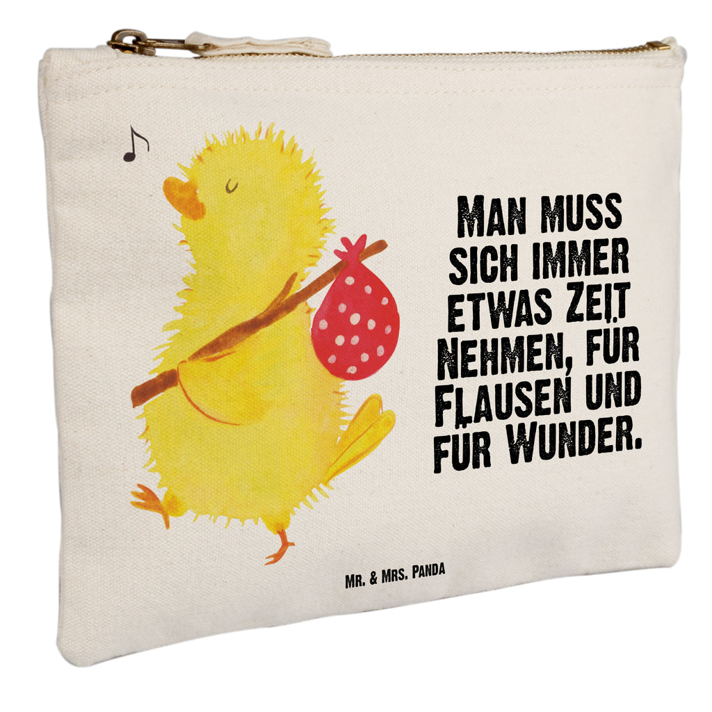 Schminktasche Küken Wanderer Schminktasche, Kosmetiktasche, Kosmetikbeutel, Stiftemäppchen, Etui, Federmappe, Makeup, XXL, Schminketui, Kosmetiketui, Schlamperetui, Ostern, Osterhase, Ostergeschenke, Osternest, Osterdeko, Geschenk zu Ostern, Küken, Osterei, Ostereier, Ei, Frühlingsgefühle, Freude, Grüße, liebe Grüße, Frohe Ostern, Ostergrüße, Flausen, Wunder, Reisen, Weltenbummler, Zeit, Zeitmanagement, Backpacker