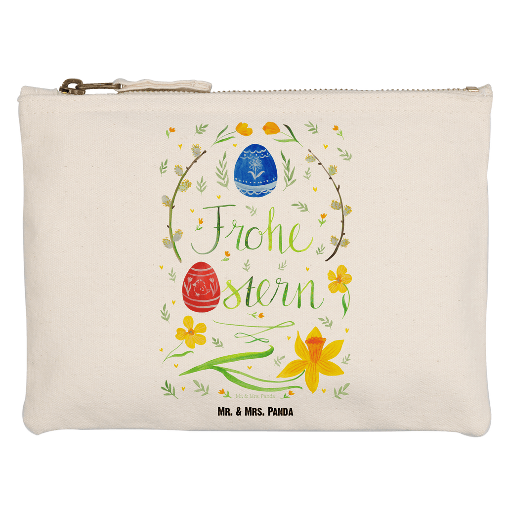 Schminktasche Frohe Ostern Schminktasche, Kosmetiktasche, Kosmetikbeutel, Stiftemäppchen, Etui, Federmappe, Makeup, XXL, Schminketui, Kosmetiketui, Schlamperetui, Ostern, Osterhase, Ostergeschenke, Osternest, Osterdeko, Geschenk zu Ostern, Frohe Ostern, Ostergrüße, Osterblume, Osterei, bemalte Ostereier, Weidenkätzchen. Lettering