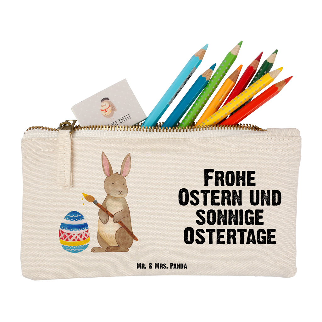 Schminktasche Hase Eiermalen Ostern, Frohe Ostern, Ostergrüße, Osterblume, Osterei, bemalte Ostereier, Osterhase, Hase, Kaninchen, Eiermalen  Schminktasche, Kosmetiktasche, Kosmetikbeutel, Stiftemäppchen, Etui, Federmappe, Makeup, XXL, Schminketui, Kosmetiketui, Schlamperetui  Ostern, Osterhase, Ostergeschenke, Osternest, Osterdeko, Geschenk zu Ostern