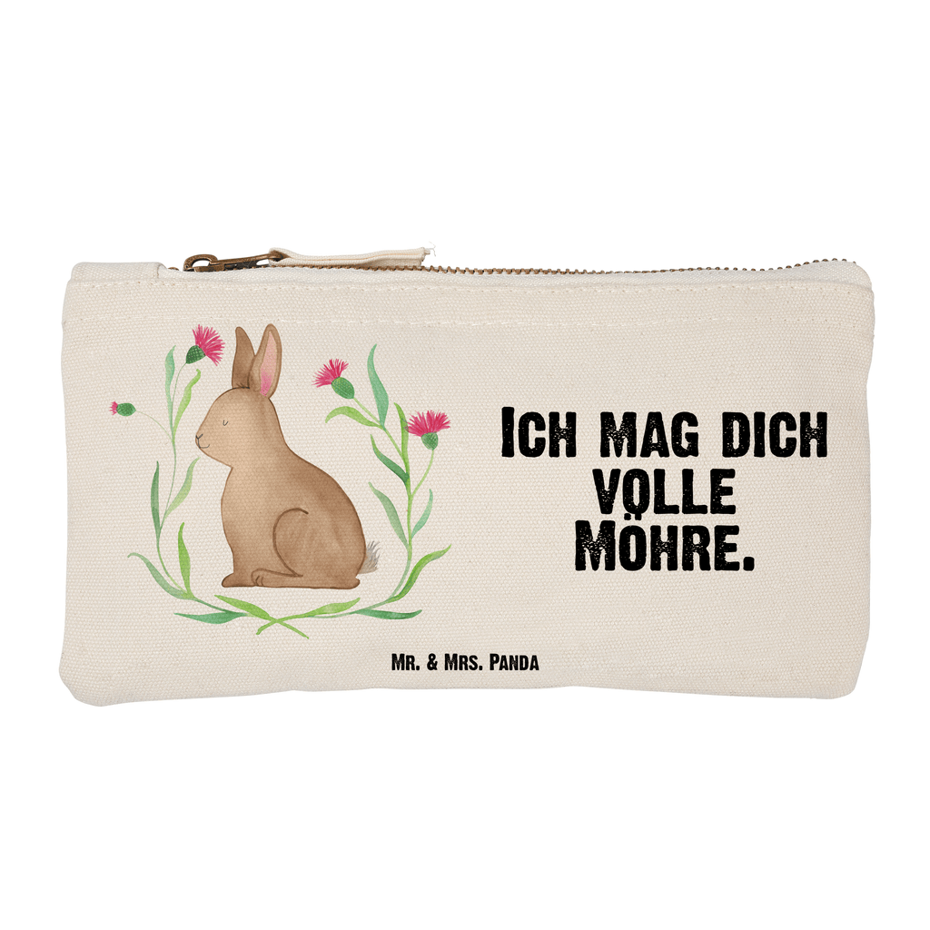 Schminktasche Hase sitzend Schminktasche, Kosmetiktasche, Kosmetikbeutel, Stiftemäppchen, Etui, Federmappe, Makeup, XXL, Schminketui, Kosmetiketui, Schlamperetui, Ostern, Osterhase, Ostergeschenke, Osternest, Osterdeko, Geschenk zu Ostern, Frohe Ostern, Ostergrüße, Osterblume, Liebe, Grüße, Hase, Kaninchen