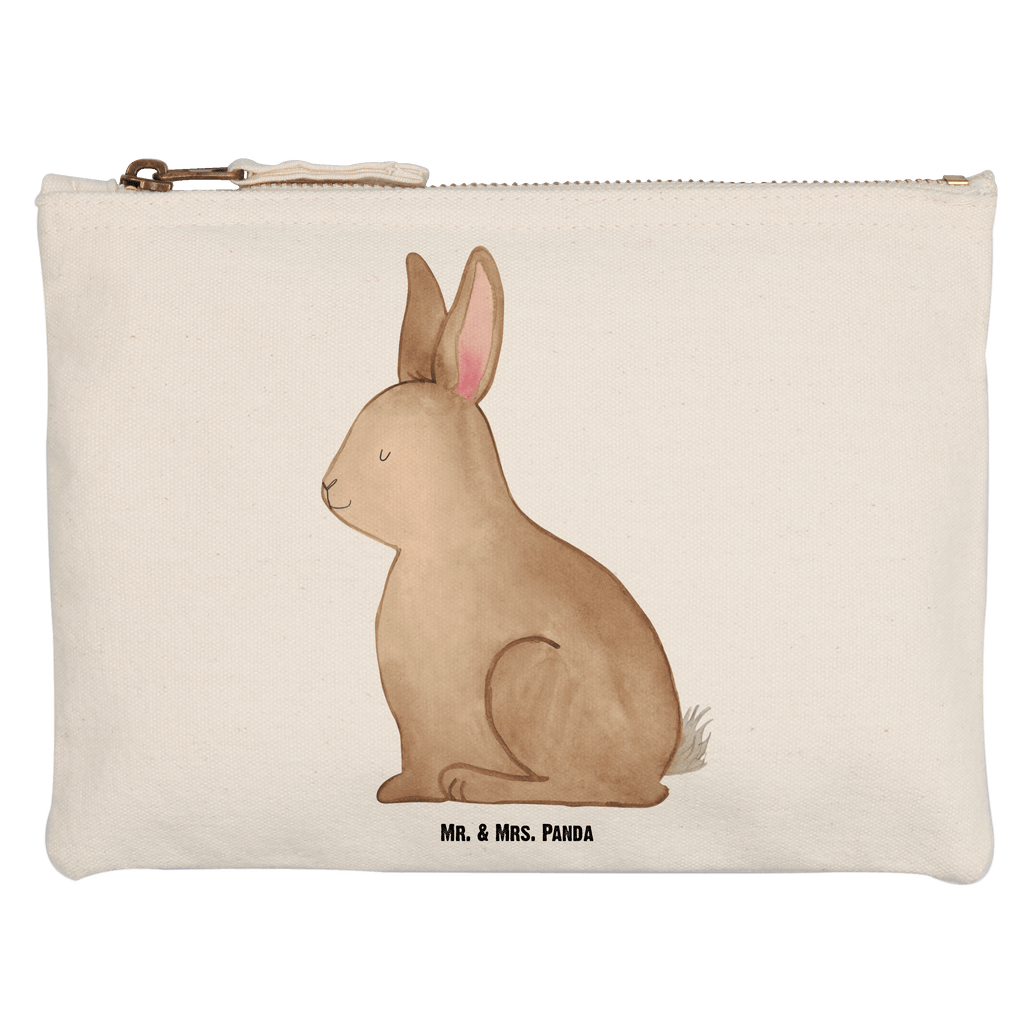 Schminktasche Hase sitzend Schminktasche, Kosmetiktasche, Kosmetikbeutel, Stiftemäppchen, Etui, Federmappe, Makeup, XXL, Schminketui, Kosmetiketui, Schlamperetui, Ostern, Osterhase, Ostergeschenke, Osternest, Osterdeko, Geschenk zu Ostern, Frohe Ostern, Ostergrüße, Osterblume, Liebe, Grüße, Hase, Kaninchen