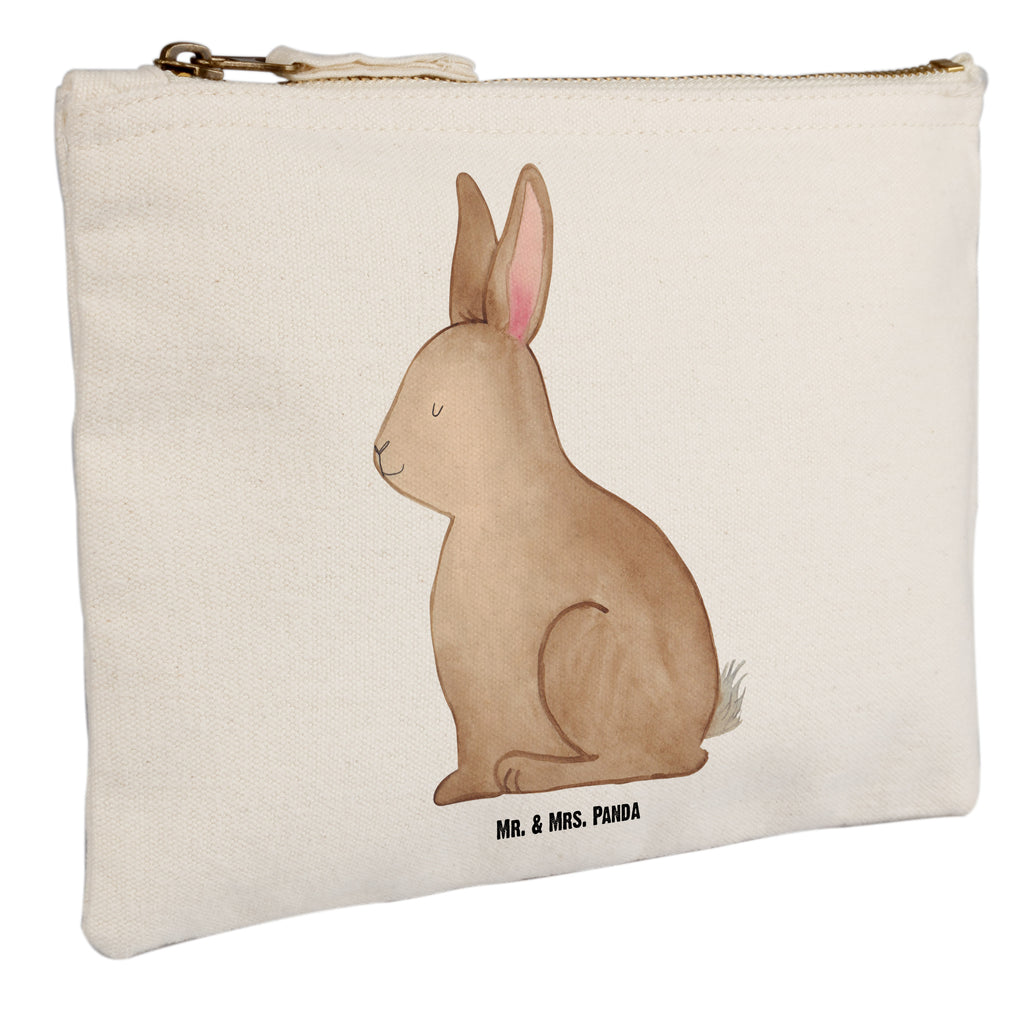 Schminktasche Hase sitzend Schminktasche, Kosmetiktasche, Kosmetikbeutel, Stiftemäppchen, Etui, Federmappe, Makeup, XXL, Schminketui, Kosmetiketui, Schlamperetui, Ostern, Osterhase, Ostergeschenke, Osternest, Osterdeko, Geschenk zu Ostern, Frohe Ostern, Ostergrüße, Osterblume, Liebe, Grüße, Hase, Kaninchen