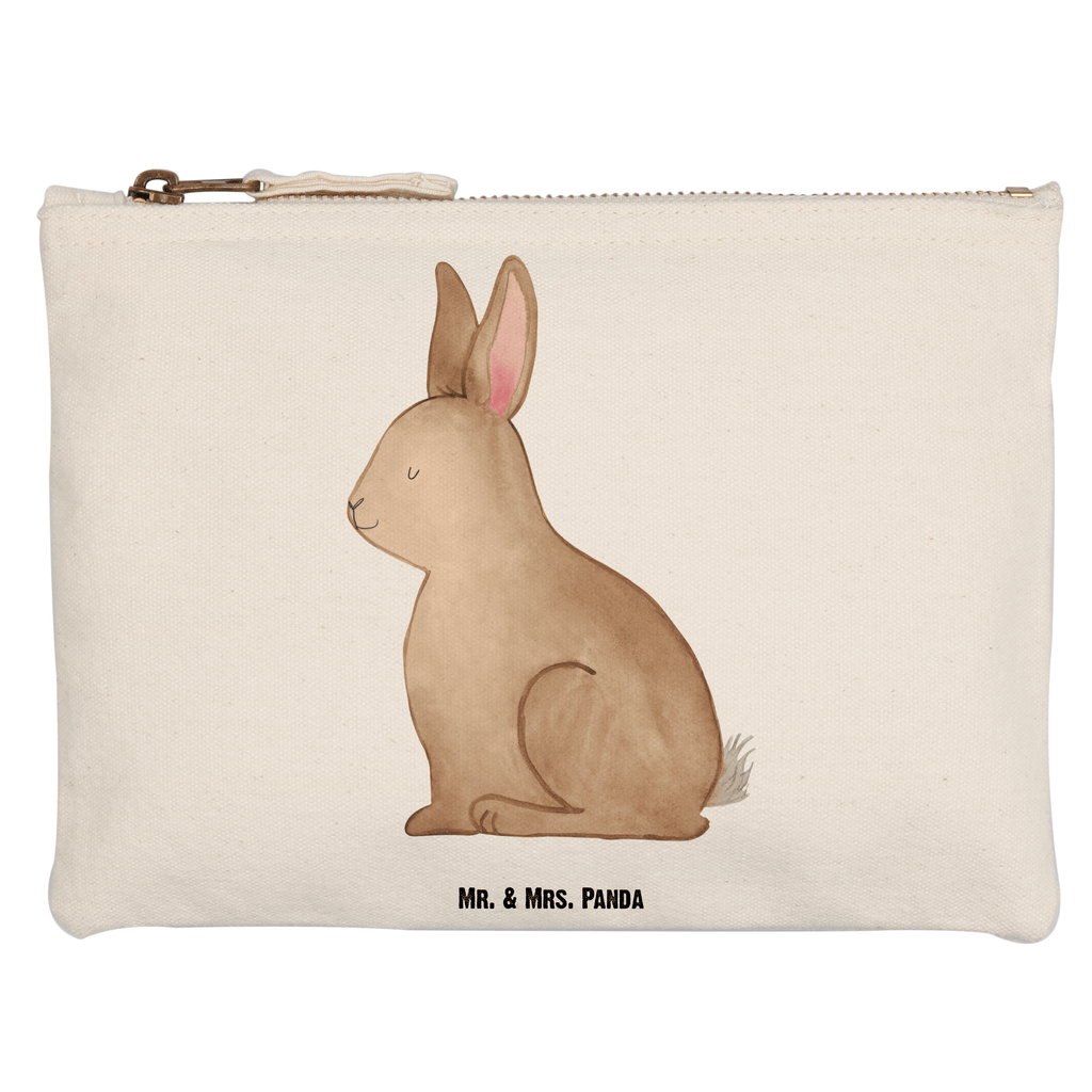 Schminktasche Hase sitzend Schminktasche, Kosmetiktasche, Kosmetikbeutel, Stiftemäppchen, Etui, Federmappe, Makeup, XXL, Schminketui, Kosmetiketui, Schlamperetui, Ostern, Osterhase, Ostergeschenke, Osternest, Osterdeko, Geschenk zu Ostern, Frohe Ostern, Ostergrüße, Osterblume, Liebe, Grüße, Hase, Kaninchen