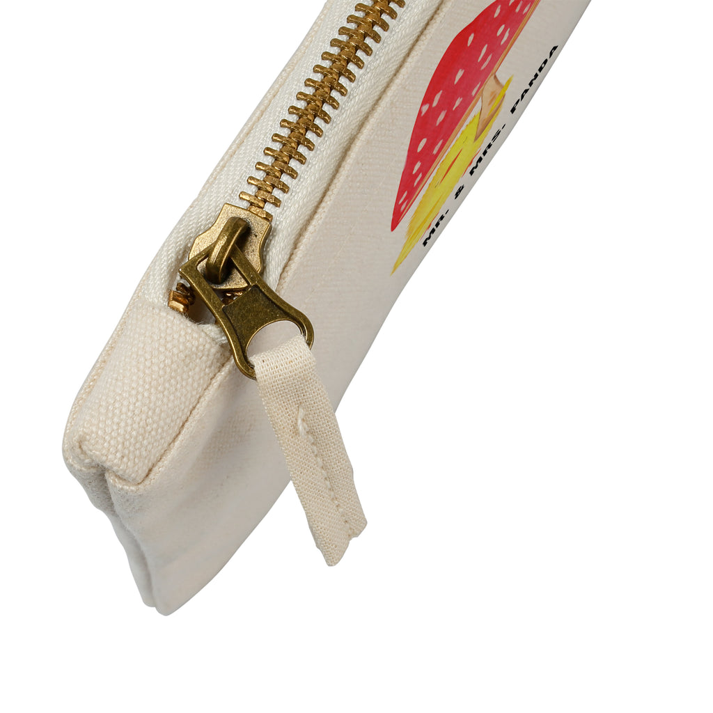 Schminktasche Küken Fliegenpilz Schminktasche, Kosmetiktasche, Kosmetikbeutel, Stiftemäppchen, Etui, Federmappe, Makeup, XXL, Schminketui, Kosmetiketui, Schlamperetui, Ostern, Osterhase, Ostergeschenke, Osternest, Osterdeko, Geschenk zu Ostern, Küken, Fliegenpilz, Glückspilz, Frohe Ostern, Ostergrüße