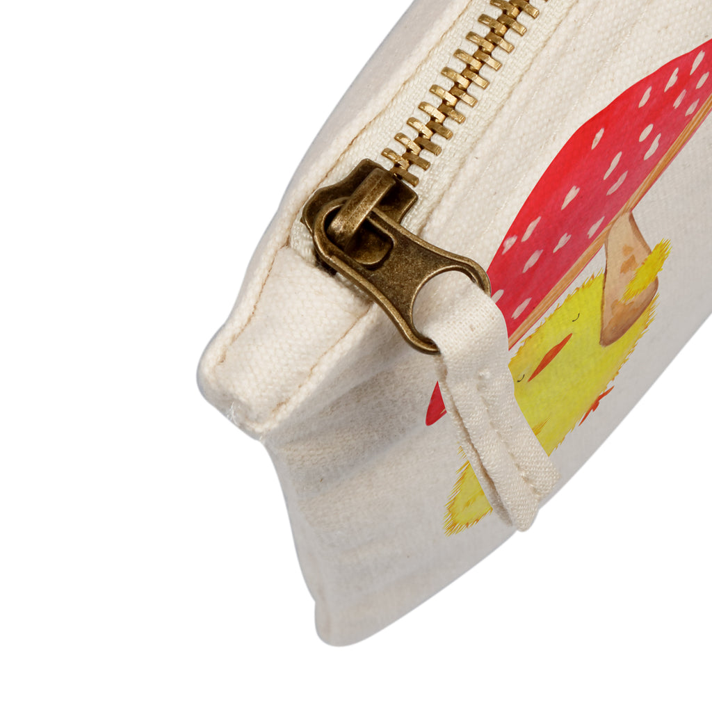 Schminktasche Küken Fliegenpilz Schminktasche, Kosmetiktasche, Kosmetikbeutel, Stiftemäppchen, Etui, Federmappe, Makeup, XXL, Schminketui, Kosmetiketui, Schlamperetui, Ostern, Osterhase, Ostergeschenke, Osternest, Osterdeko, Geschenk zu Ostern, Küken, Fliegenpilz, Glückspilz, Frohe Ostern, Ostergrüße