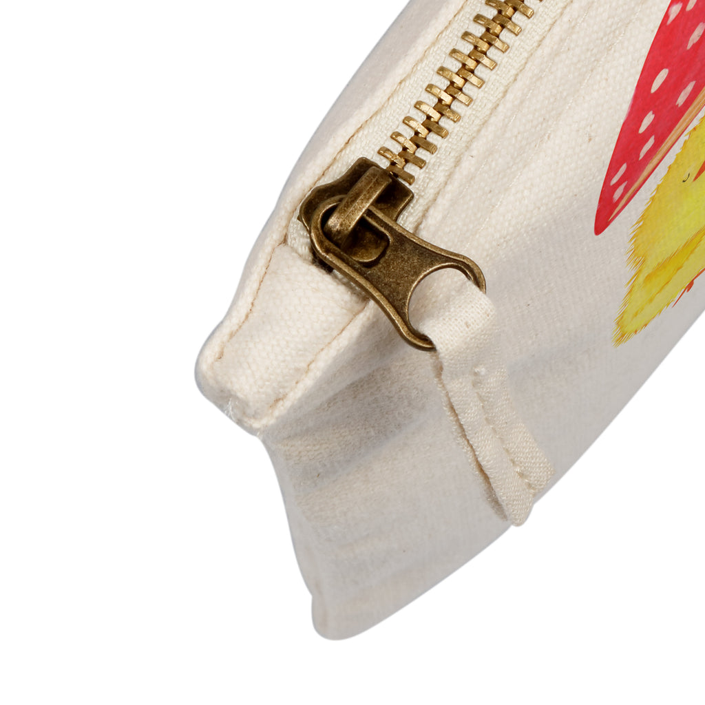Schminktasche Küken Fliegenpilz Schminktasche, Kosmetiktasche, Kosmetikbeutel, Stiftemäppchen, Etui, Federmappe, Makeup, XXL, Schminketui, Kosmetiketui, Schlamperetui, Ostern, Osterhase, Ostergeschenke, Osternest, Osterdeko, Geschenk zu Ostern, Küken, Fliegenpilz, Glückspilz, Frohe Ostern, Ostergrüße