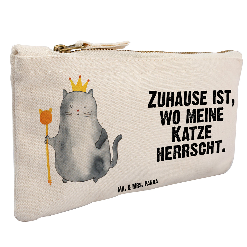 Schminktasche Katzen Koenig Schminktasche, Kosmetiktasche, Kosmetikbeutel, Stiftemäppchen, Etui, Federmappe, Makeup, XXL, Schminketui, Kosmetiketui, Schlamperetui, Katze, Katzenmotiv, Katzenfan, Katzendeko, Katzenfreund, Katzenliebhaber, Katzenprodukte, Katzenartikel, Katzenaccessoires, Katzensouvenirs, Katzenliebhaberprodukte, Katzenmotive, Katzen, Kater, Mietze, Cat, Cats, Katzenhalter, Katzenbesitzerin, Haustier, König, Königin, Queen, Familie, Mietzhaus, Wohnung, erste eigenen Wohnung, Umzug, Einzug