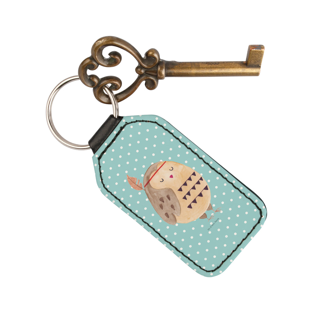 Rechteckig Schlüsselanhänger Eule Federschmuck Schlüsselanhänger, Anhänger, Taschenanhänger, Glücksbringer, Schutzengel, Eule, Eule Deko, Owl, Das Leben ist ein Abenteuer, Reisespruch, Federschmuck, Dekoration