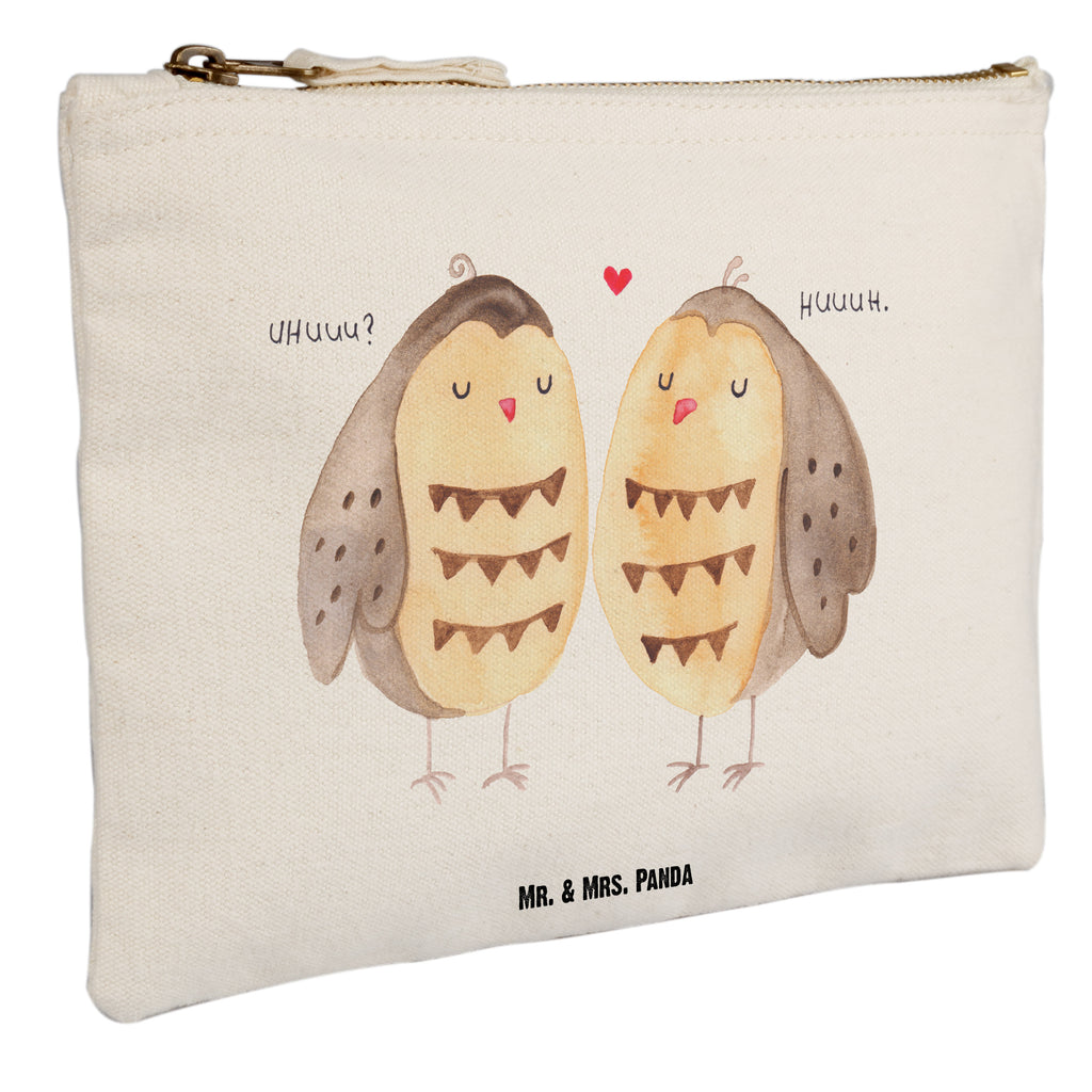 Schminktasche Eule Liebe Schminktasche, Kosmetiktasche, Kosmetikbeutel, Stiftemäppchen, Etui, Federmappe, Makeup, XXL, Schminketui, Kosmetiketui, Schlamperetui, Eule, Eule Deko, Liebe, Hochzeit Spruch, Owl, All you need is love, Liebe Spruch, Freundin Geschenk, Freund, Wortspiel lustig