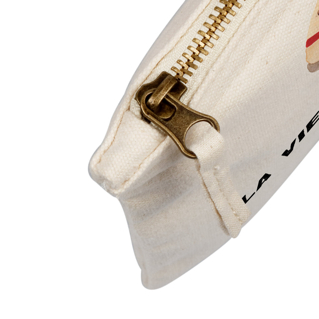 Schminktasche Eule Französisch Schminktasche, Kosmetiktasche, Kosmetikbeutel, Stiftemäppchen, Etui, Federmappe, Makeup, XXL, Schminketui, Kosmetiketui, Schlamperetui, Eule, Eulen, Eule Deko, Owl, hibou, La vie est belle, das Leben ist schön, Spruch schön, Spruch Französisch, Frankreich