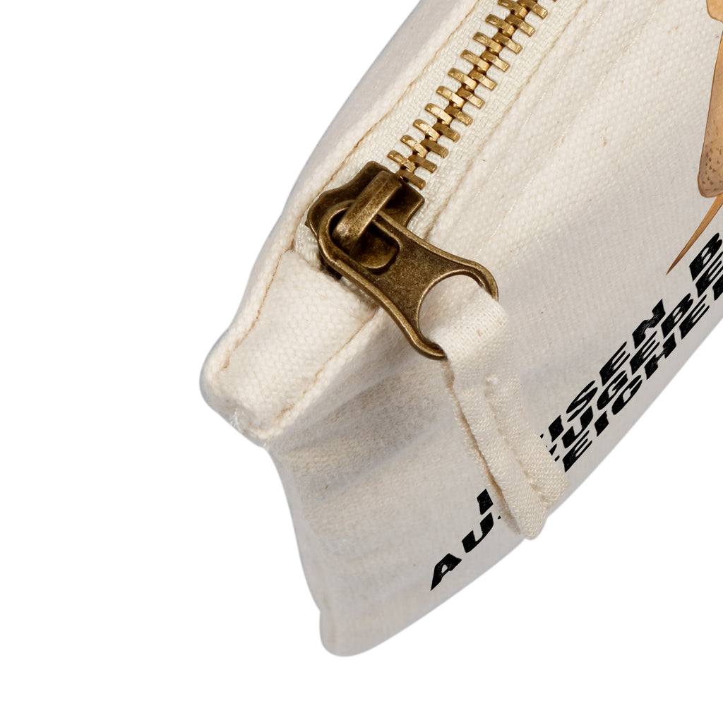 Schminktasche Erdmännchen Schminktasche, Kosmetiktasche, Kosmetikbeutel, Stiftemäppchen, Etui, Federmappe, Makeup, XXL, Schminketui, Kosmetiketui, Schlamperetui, Afrika, Wildtiere, Erdmännchen, Reisen, Spruch, Weltreise, Afrikareise, Roadtrip, Traveling