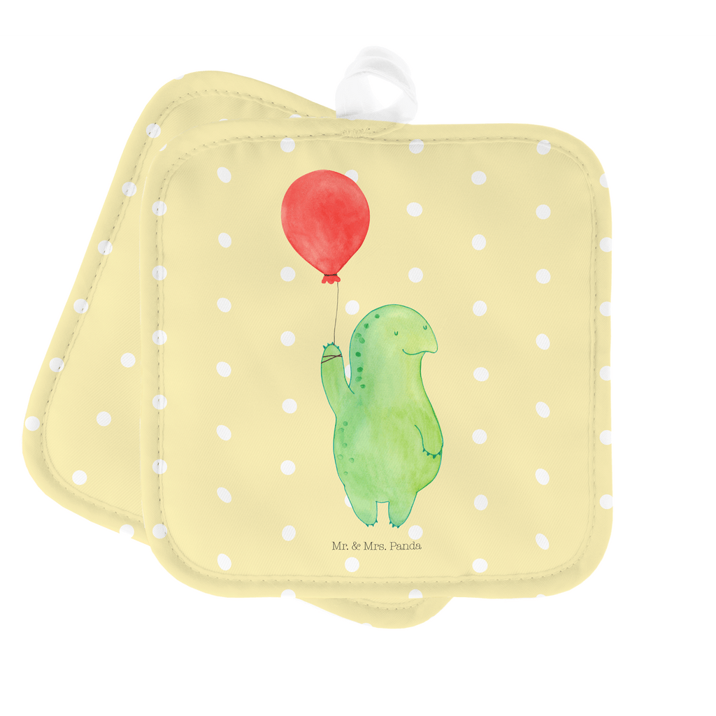 2er Set Topflappen  Schildkröte Luftballon Topflappen, Topfuntersetzer, Ofenhandschuh, Topflappen Set, Topflappen lustig, Topflappen mit Spruch, Schildkröte, Schildkröten, Mutausbruch, Motivation, Motivationsspruch
