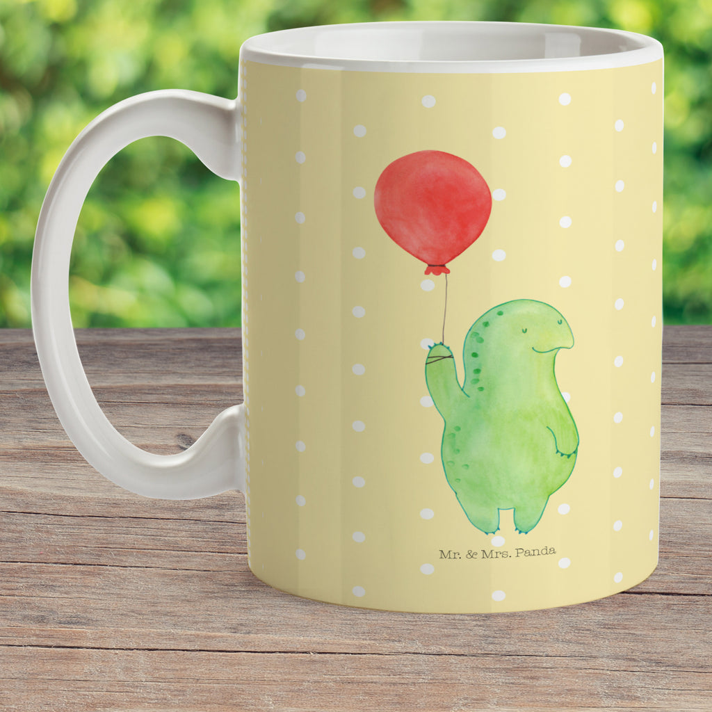 Kindertasse Schildkröte Luftballon Kunststoff Tasse, Kindergarten, Tasse, Trinkbecher, Camping Becher, Kaffeetasse, Kunststoffbecher, Kindergartenbecher, Outdoorgeschirr, Kunststoffgeschirr, Reisebecher, Reisetasse, Kinderbecher, Schildkröte, Schildkröten, Mutausbruch, Motivation, Motivationsspruch