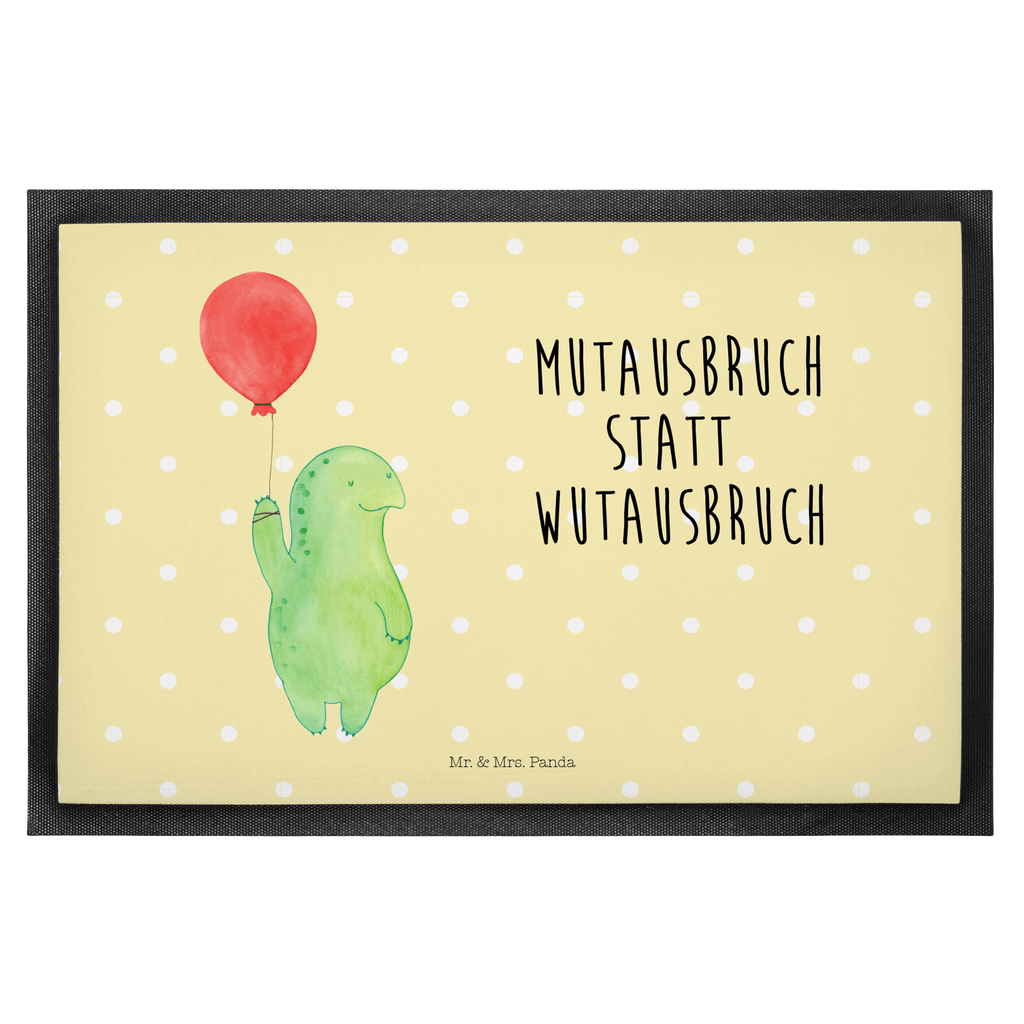 Fußmatte Schildkröte Luftballon Schildkröte, Schildkröten, Mutausbruch, Motivation, Motivationsspruch Türvorleger, Schmutzmatte, Fußabtreter, Matte, Schmutzfänger, Fußabstreifer, Schmutzfangmatte, Türmatte, Motivfußmatte,  Haustürmatte, Vorleger  Schildkröte