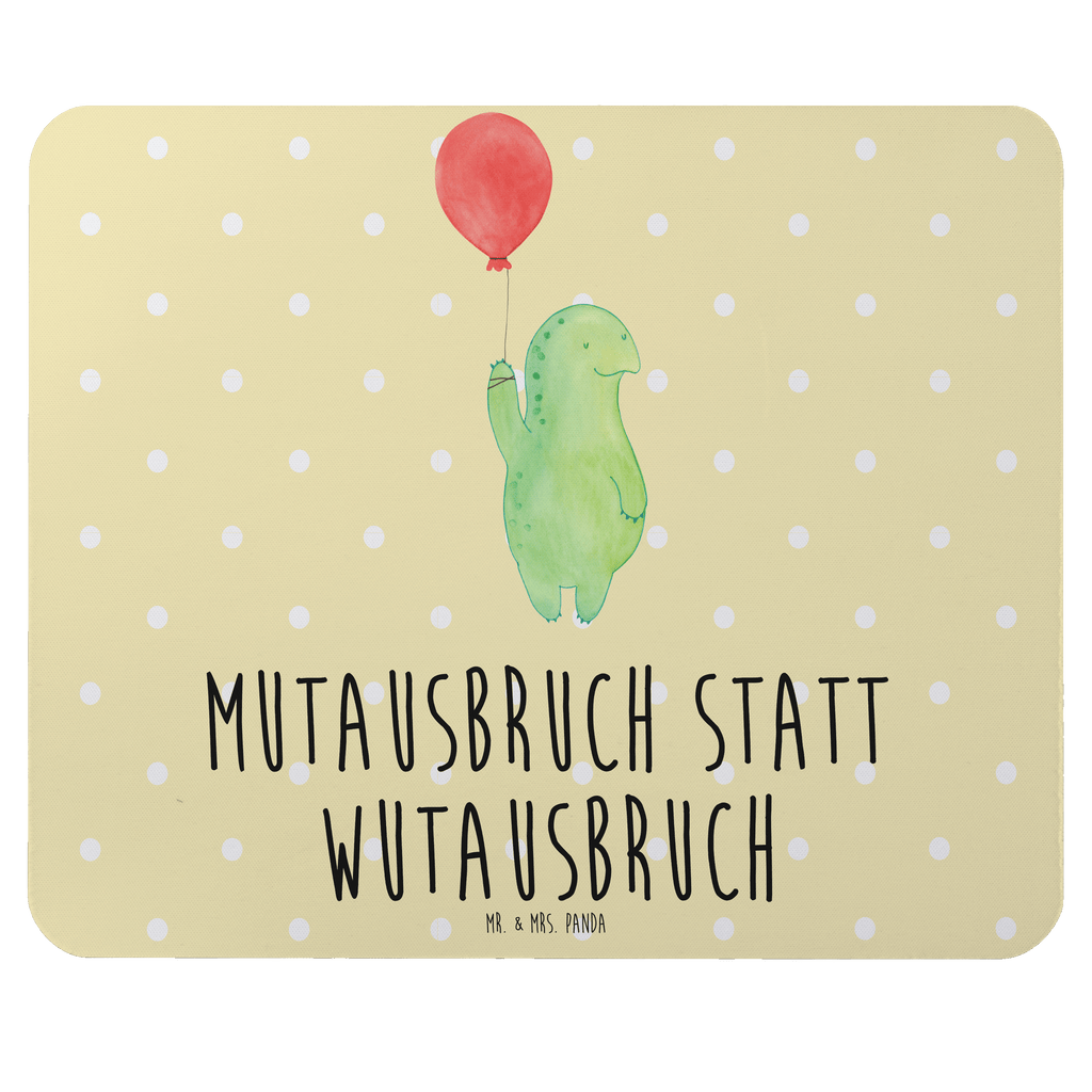 Mauspad Schildkröte Luftballon Mousepad, Computer zubehör, Büroausstattung, PC Zubehör, Arbeitszimmer, Mauspad, Einzigartiges Mauspad, Designer Mauspad, Schildkröte, Schildkröten, Mutausbruch, Motivation, Motivationsspruch