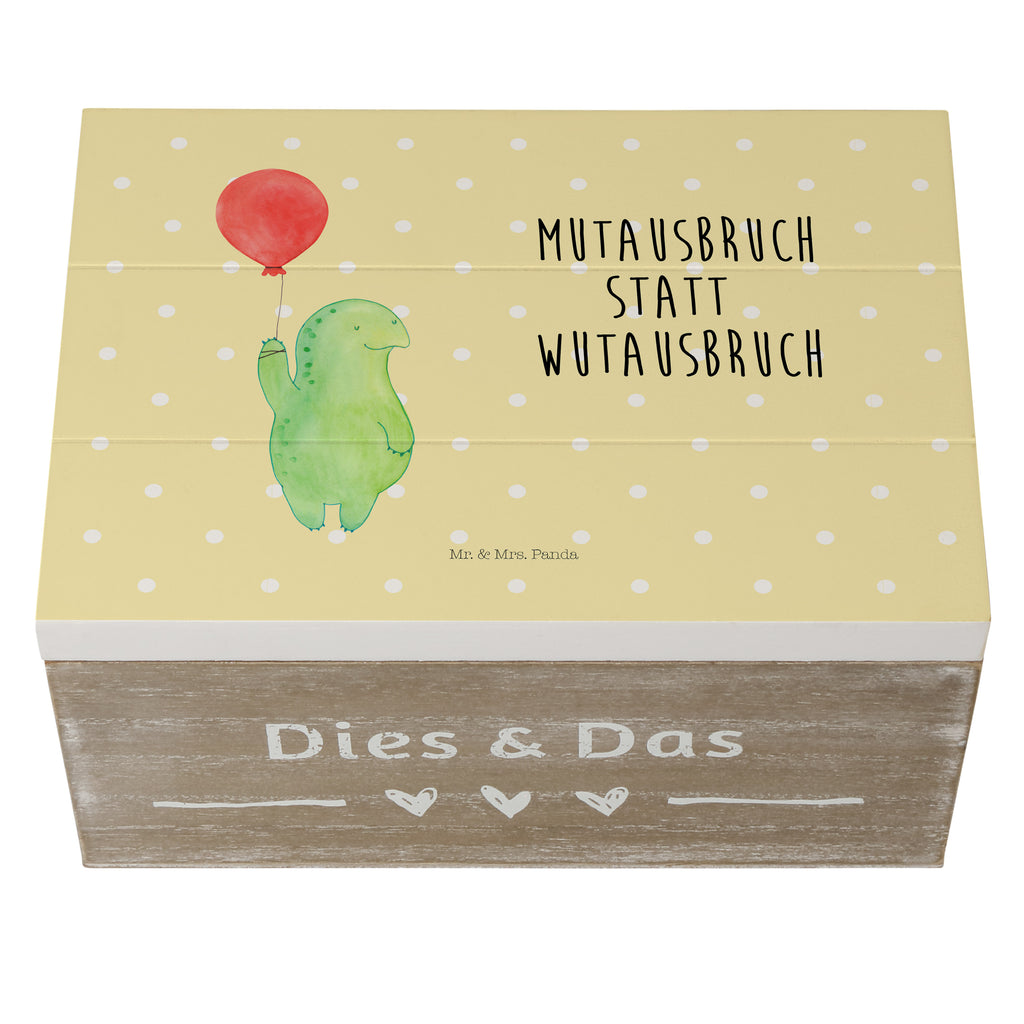 Holzkiste Schildkröte Luftballon Holzkiste, Kiste, Schatzkiste, Truhe, Schatulle, XXL, Erinnerungsbox, Erinnerungskiste, Dekokiste, Aufbewahrungsbox, Schildkröte, Schildkröten, Mutausbruch, Motivation, Motivationsspruch
