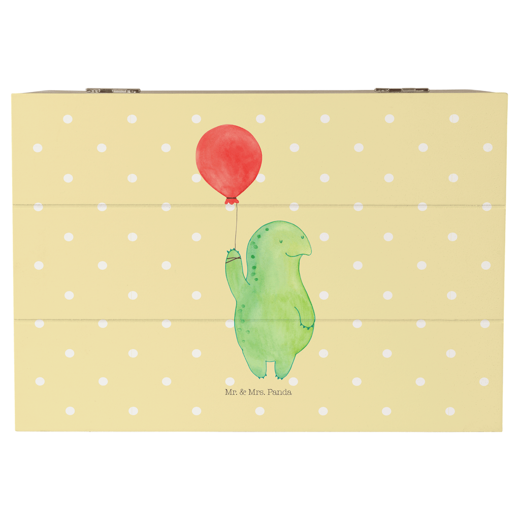 Holzkiste Schildkröte Luftballon Holzkiste, Kiste, Schatzkiste, Truhe, Schatulle, XXL, Erinnerungsbox, Erinnerungskiste, Dekokiste, Aufbewahrungsbox, Schildkröte, Schildkröten, Mutausbruch, Motivation, Motivationsspruch