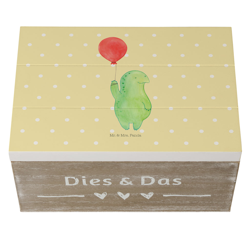 Holzkiste Schildkröte Luftballon Holzkiste, Kiste, Schatzkiste, Truhe, Schatulle, XXL, Erinnerungsbox, Erinnerungskiste, Dekokiste, Aufbewahrungsbox, Schildkröte, Schildkröten, Mutausbruch, Motivation, Motivationsspruch