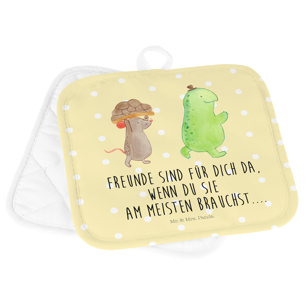 2er Set Topflappen  Schildkröte & Maus Topflappen, Topfuntersetzer, Ofenhandschuh, Topflappen Set, Topflappen lustig, Topflappen mit Spruch, Schildkröte, Maus, Freunde, Freundinnen, beste Freunde, beste Freundinnen