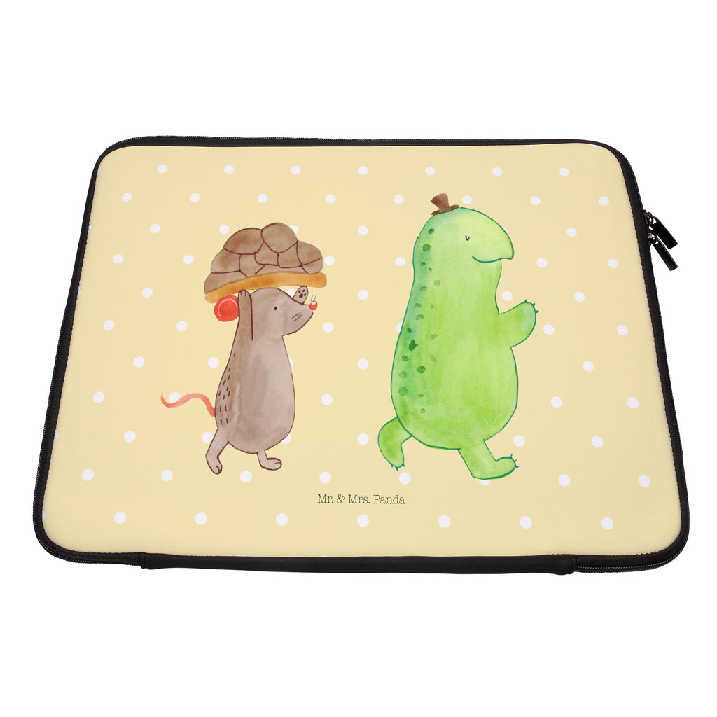 20 x 28 Notebook Tasche  Schildkröte & Maus Notebook Tasche, Laptop, Computertasche, Tasche, Schildkröte, Maus, Freunde, Freundinnen, beste Freunde, beste Freundinnen