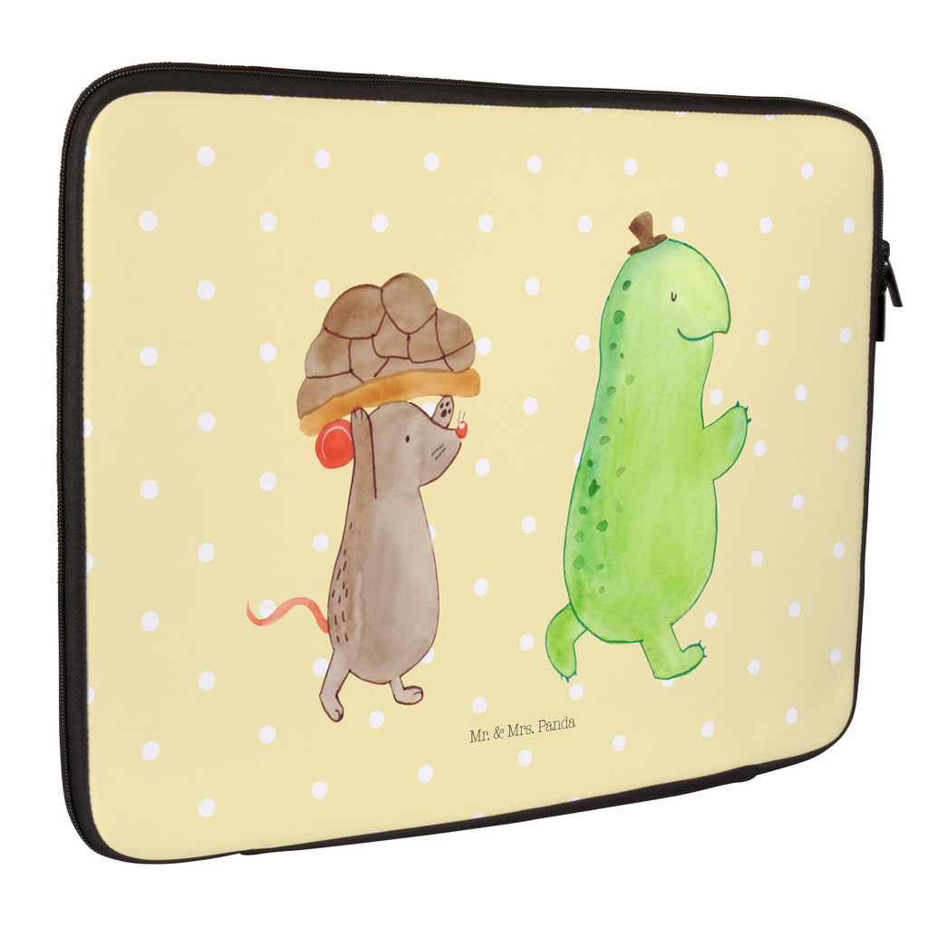 20 x 28 Notebook Tasche  Schildkröte & Maus Notebook Tasche, Laptop, Computertasche, Tasche, Schildkröte, Maus, Freunde, Freundinnen, beste Freunde, beste Freundinnen
