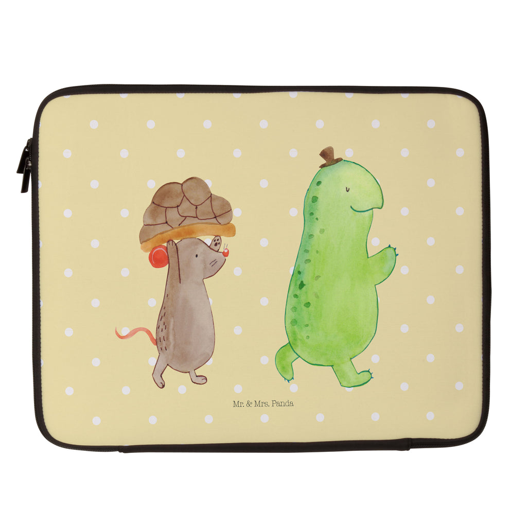 20 x 28 Notebook Tasche  Schildkröte & Maus Notebook Tasche, Laptop, Computertasche, Tasche, Schildkröte, Maus, Freunde, Freundinnen, beste Freunde, beste Freundinnen
