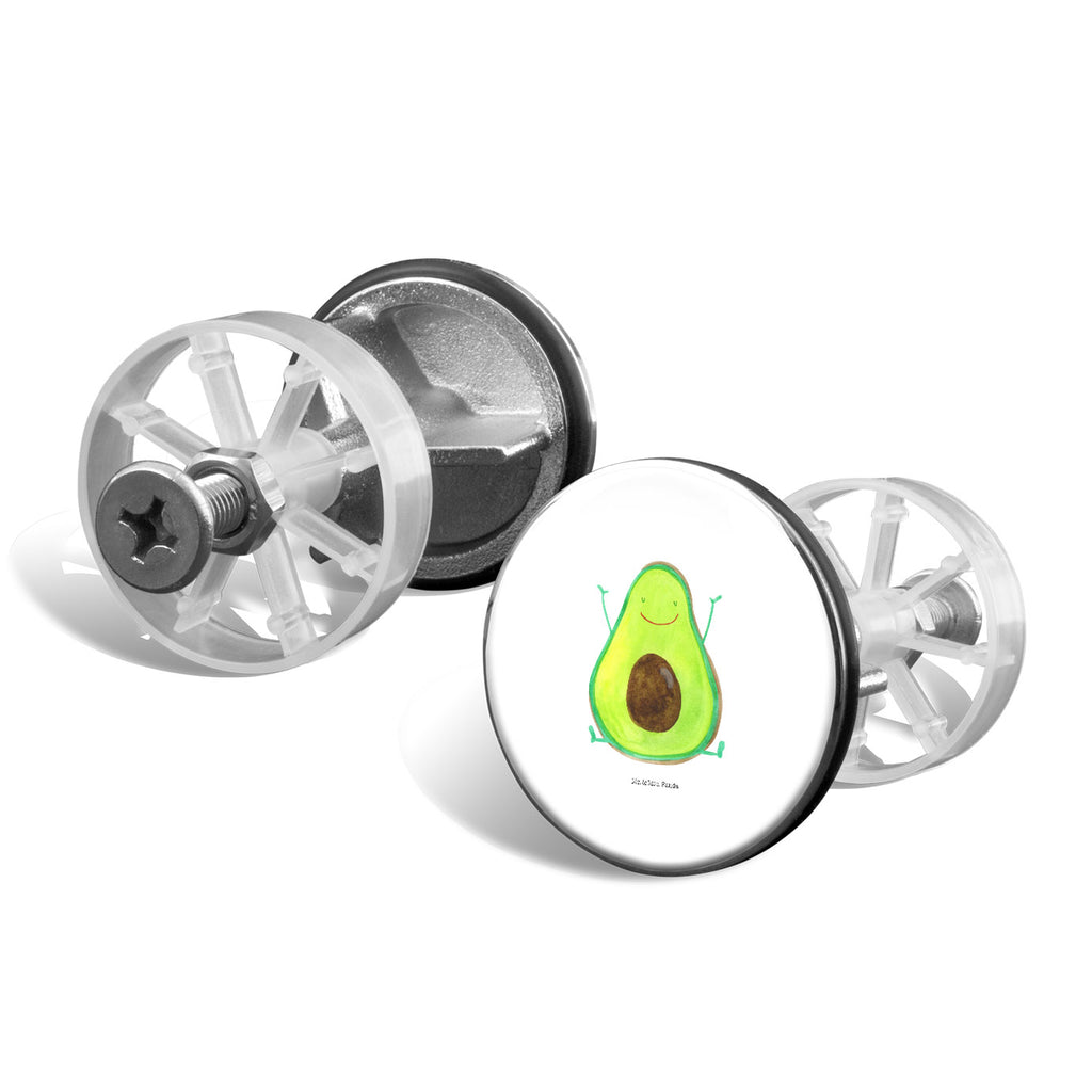 Waschbecken Stöpsel Avocado Happy Abflussstöpsel, Stöpsel, Waschbecken, Ablaufgarnitur, Waschbecken Stopfen, Avocado, Veggie, Vegan, Gesund, Chaos