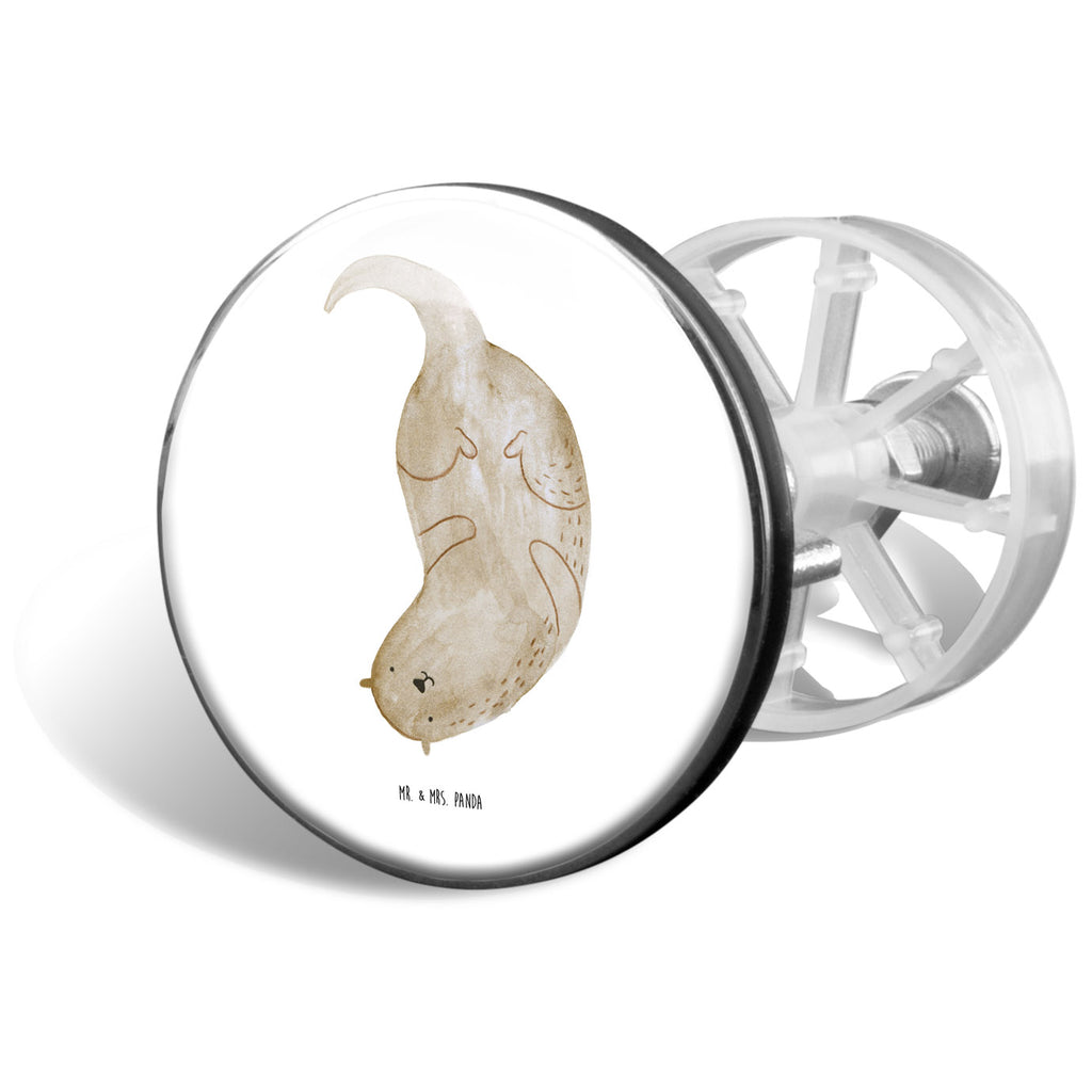 Waschbecken Stöpsel Otter kopfüber Abflussstöpsel, Stöpsel, Waschbecken, Ablaufgarnitur, Waschbecken Stopfen, Otter, Fischotter, Seeotter, Otter Seeotter See Otter