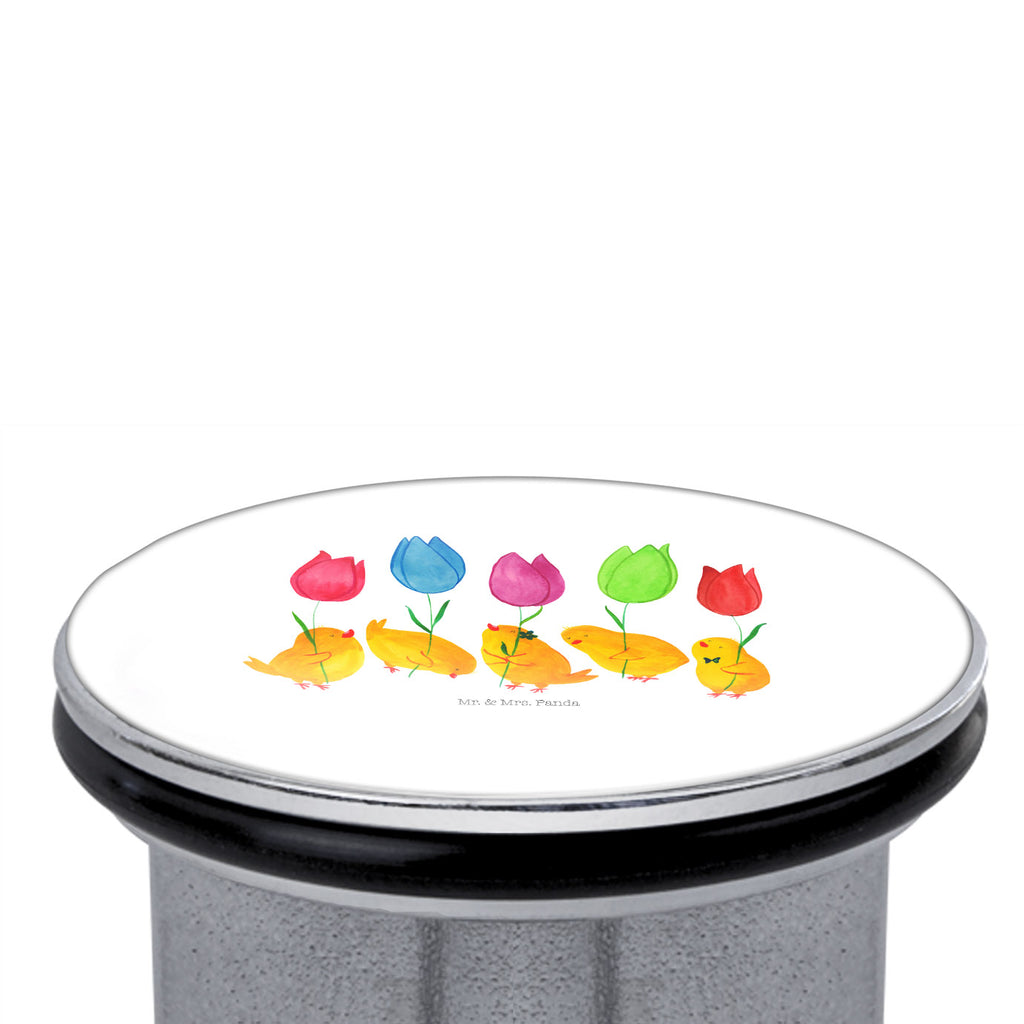 Waschbecken Stöpsel Küken Parade Abflussstöpsel, Stöpsel, Waschbecken, Ablaufgarnitur, Waschbecken Stopfen, Ostern, Osterhase, Ostergeschenke, Osternest, Osterdeko, Geschenk zu Ostern, Küken, Parade, Tulpen, Frohe Ostern, Ostergrüße, Blumen