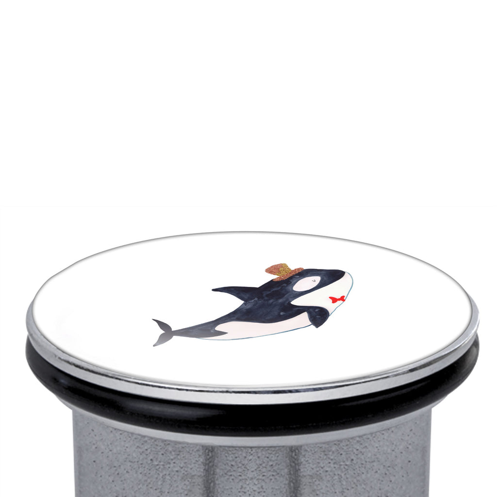 Waschbecken Stöpsel Orca Zylinder Abflussstöpsel, Stöpsel, Waschbecken, Ablaufgarnitur, Waschbecken Stopfen, Meerestiere, Meer, Urlaub, Narwal, Glitter, Konfetti, Glitzer, Geburtstag, Feier, Fete, Fest, Glückwunsch, Orca