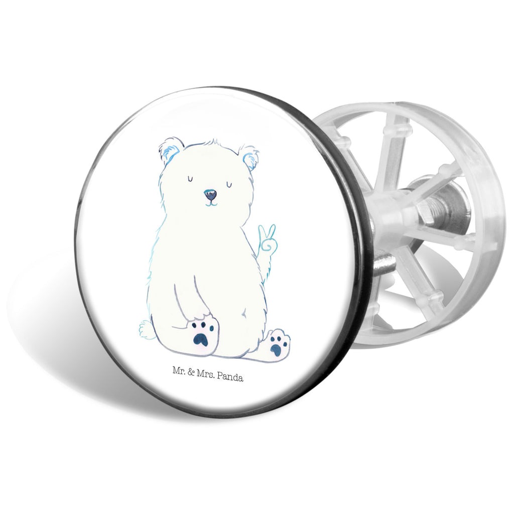 Waschbecken Stöpsel Eisbär Faul Abflussstöpsel, Stöpsel, Waschbecken, Ablaufgarnitur, Waschbecken Stopfen, Bär, Teddy, Teddybär, Eisbär, Nordpol, Faul, Entspannen, Relaxen, Büro, Arbeit, Bürojob, Arbeitsplatz, Homeoffice
