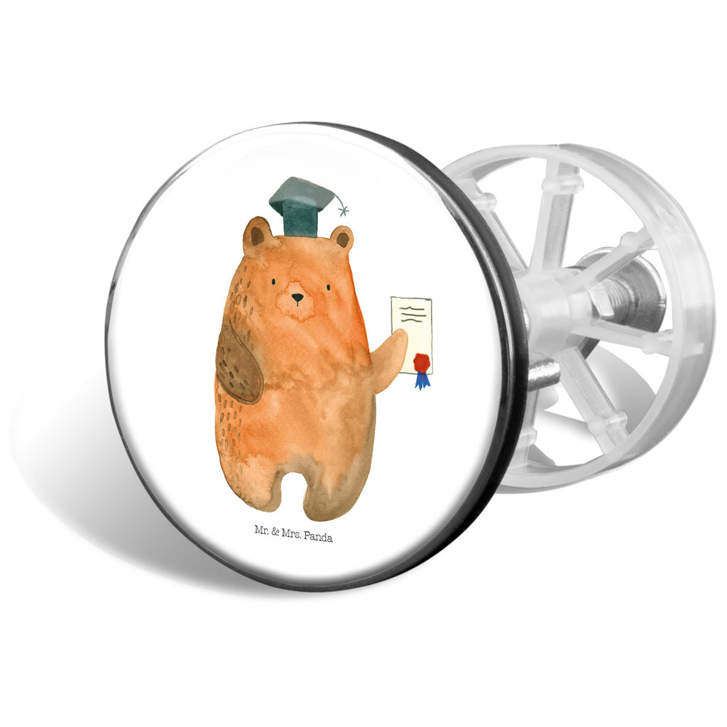 Waschbecken Stöpsel Prüfungsbär Abflussstöpsel, Stöpsel, Waschbecken, Ablaufgarnitur, Waschbecken Stopfen, Bär, Teddy, Teddybär, Abitur, Prüfungen, Prüfung bestanden, Abschluss, Zeugnis, Abschlusszeugnis