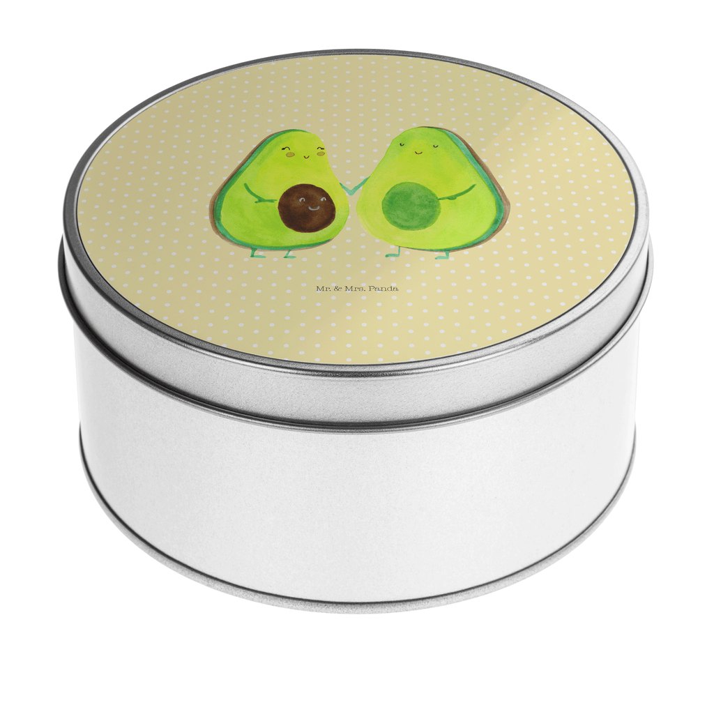 Blechdose rund Avocado Pärchen Metalldose, Keksdose, Dose, Vorratsdose, Geschenkbox, Avocado, Veggie, Vegan, Gesund, Avocuddle, Liebe, Schwangerschaft, Familie, Babyshower, Babyparty, Hochzeit, Kinder, Avocados, Geburt