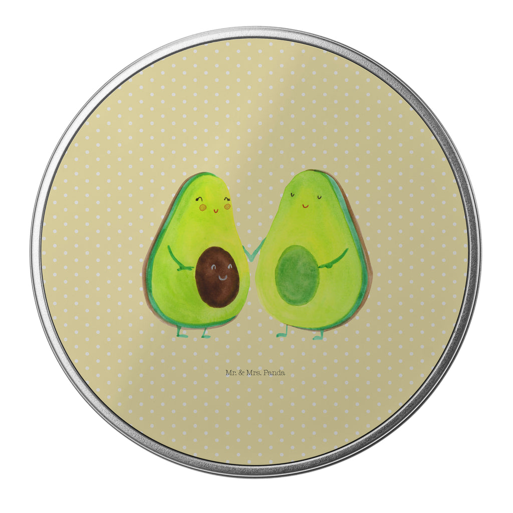 Blechdose rund Avocado Pärchen Metalldose, Keksdose, Dose, Vorratsdose, Geschenkbox, Avocado, Veggie, Vegan, Gesund, Avocuddle, Liebe, Schwangerschaft, Familie, Babyshower, Babyparty, Hochzeit, Kinder, Avocados, Geburt