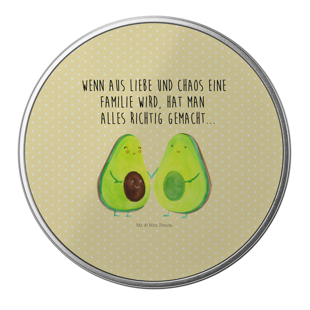 Blechdose rund Avocado Pärchen Metalldose, Keksdose, Dose, Vorratsdose, Geschenkbox, Avocado, Veggie, Vegan, Gesund, Avocuddle, Liebe, Schwangerschaft, Familie, Babyshower, Babyparty, Hochzeit, Kinder, Avocados, Geburt