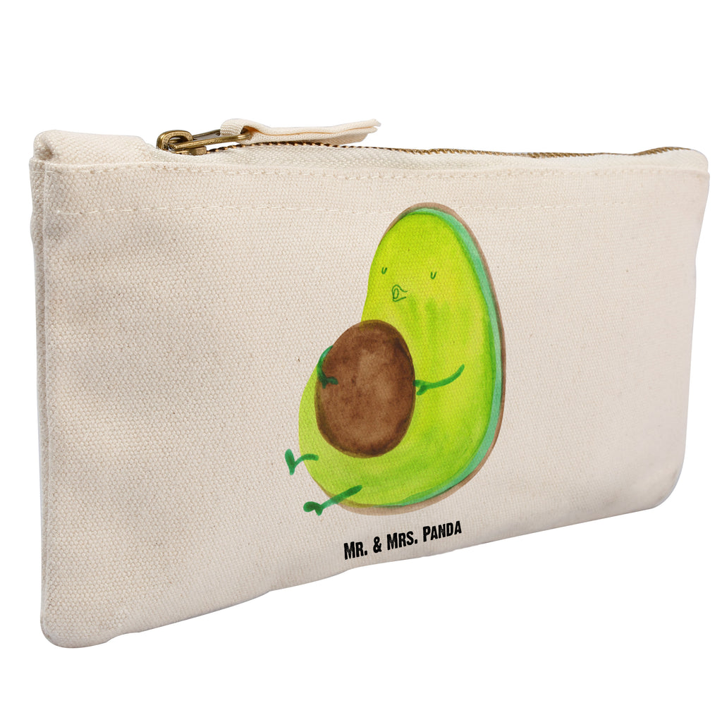 Schminktasche Avocado pfeift Schminktasche, Kosmetiktasche, Kosmetikbeutel, Stiftemäppchen, Etui, Federmappe, Makeup, XXL, Schminketui, Kosmetiketui, Schlamperetui, Avocado, Veggie, Vegan, Gesund, Diät, Abnehmen, Ernährung, dick sein, Pummelfee