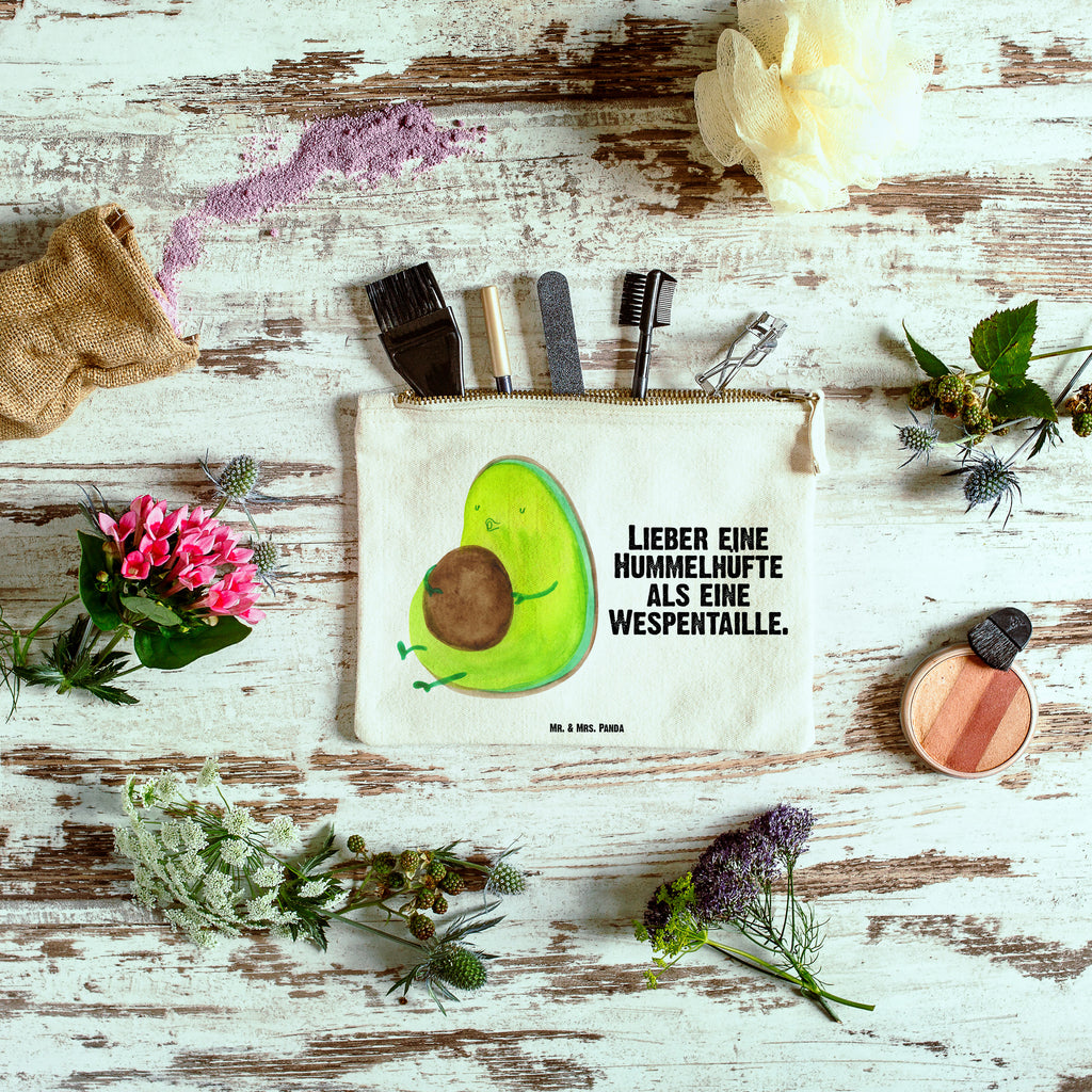Schminktasche Avocado pfeift Schminktasche, Kosmetiktasche, Kosmetikbeutel, Stiftemäppchen, Etui, Federmappe, Makeup, XXL, Schminketui, Kosmetiketui, Schlamperetui, Avocado, Veggie, Vegan, Gesund, Diät, Abnehmen, Ernährung, dick sein, Pummelfee