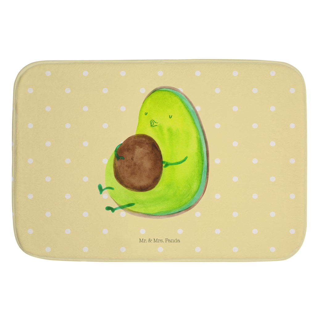 Badvorleger Avocado pfeift Badematte, Badteppich, Duschvorleger, Badezimmerteppich, Badezimmermatte, Badvorleger, Duschmatte, Duschteppich, Avocado, Veggie, Vegan, Gesund, Diät, Abnehmen, Ernährung, dick sein, Pummelfee