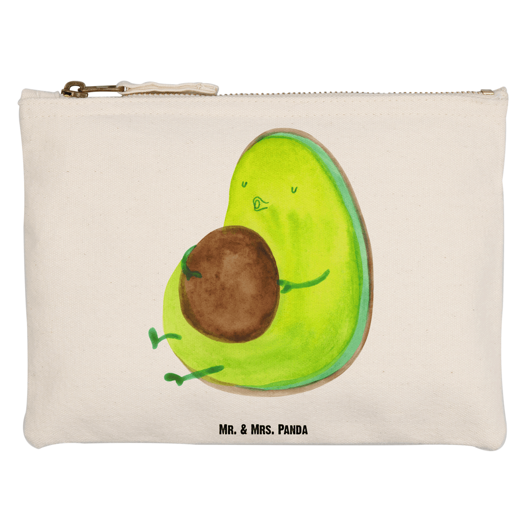 Schminktasche Avocado pfeift Schminktasche, Kosmetiktasche, Kosmetikbeutel, Stiftemäppchen, Etui, Federmappe, Makeup, XXL, Schminketui, Kosmetiketui, Schlamperetui, Avocado, Veggie, Vegan, Gesund, Diät, Abnehmen, Ernährung, dick sein, Pummelfee